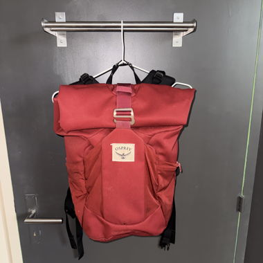 Zaino Osprey rosso