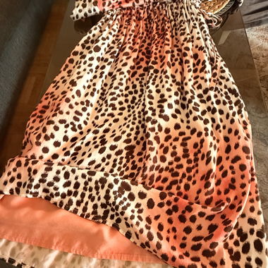 Schöne Damen Sommerkleid Leopard Marc Aurel