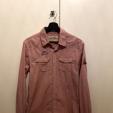 Scotch Garment Shirt Red&White