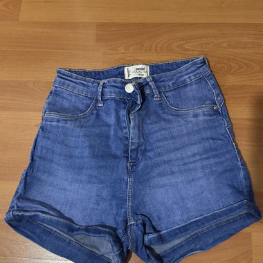 Blue denim shorts size 36