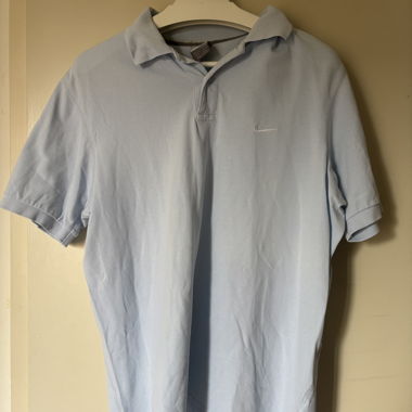 Polo Nike bleu clair