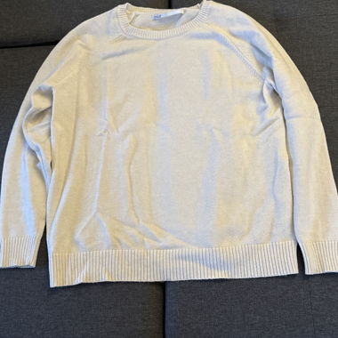 Pull blanc 