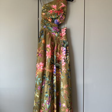 Robe midi fleurie Zimmermann