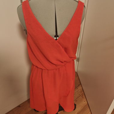 Red H&M Summer Dress Size 38