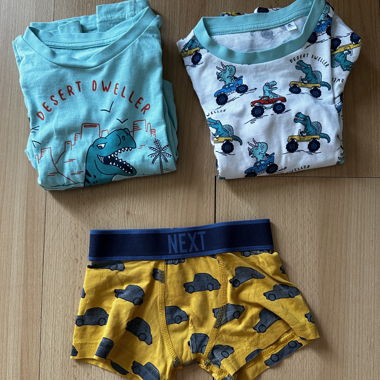Pigiami e boxer Dino Tag. 98