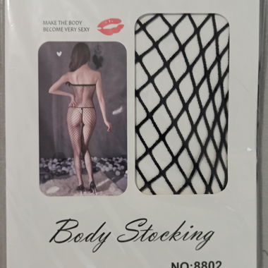Black Mesh Bodysuit Tights