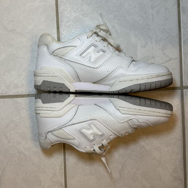 New Balance 550 white and grey
