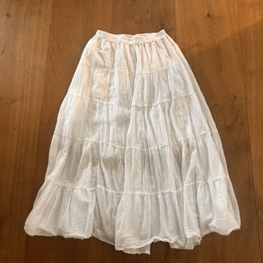 White Maxi Skirt