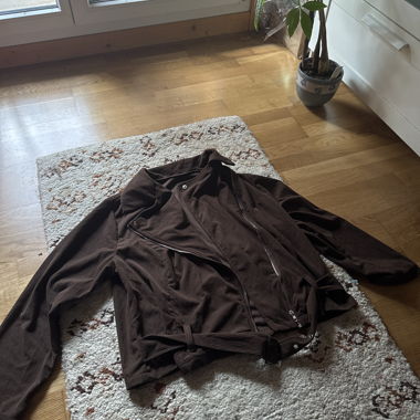 Giacca oversize marrone