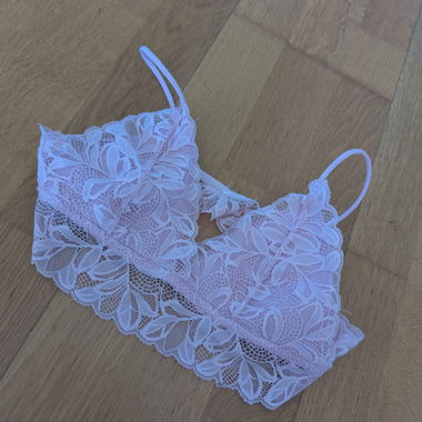 Pink Lace Bralette