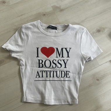 Top « i heart my bossy attitude »