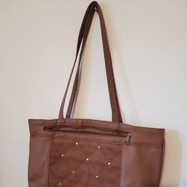 Sac a main brun Vintage