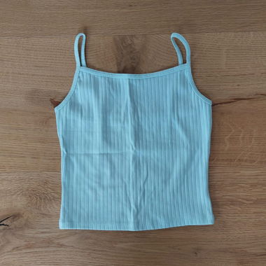 Top bleu menthe