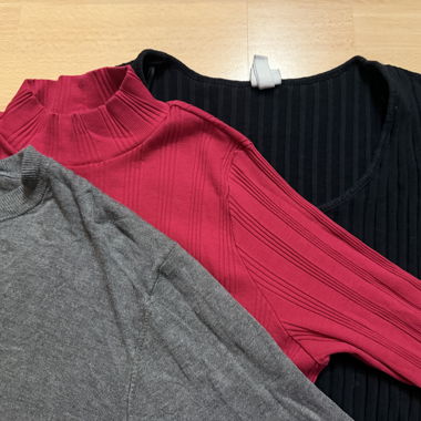 3 für 1 Oberteile Crop Top grösse L-XL