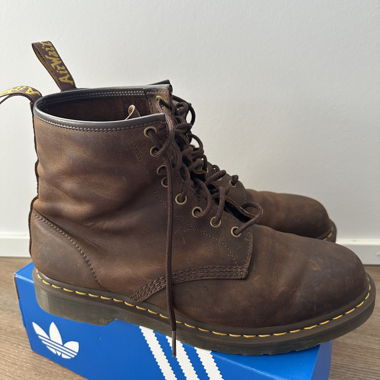 Dr. Martens Crazy Horse pelle marrone