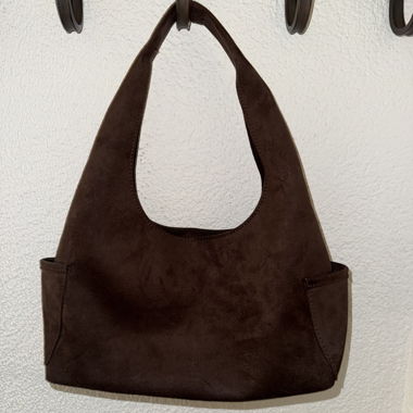 Borsa a tracolla marrone