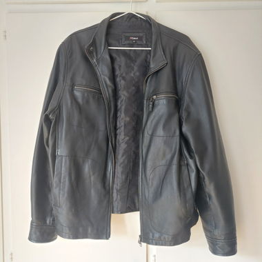 Veste en cuir J.R. Garcia