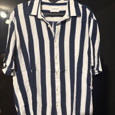 Camicia a Righe Lindbergh White