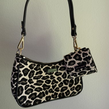 Leopard Print Shoulder Bag