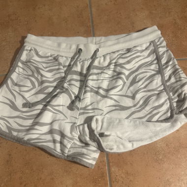 Grey Zebra Shorts