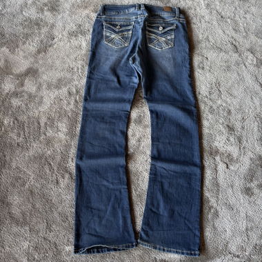 Jeans vintage Y2K bootcut a vita bassa