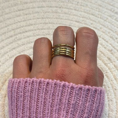 Bague acier inoxydable 