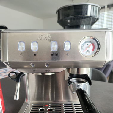 SOLIS Siebträgermaschine Grind & Infuse Compact