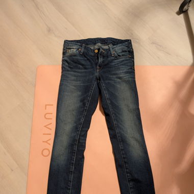 Blaue Jeans
