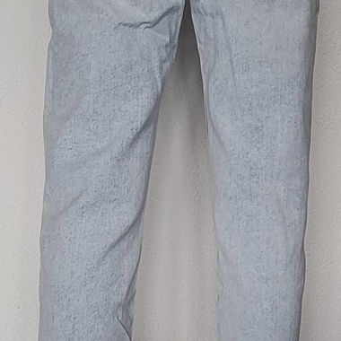 Jeans a Vita Alta Azzurro Chiaro, Mom's Fit