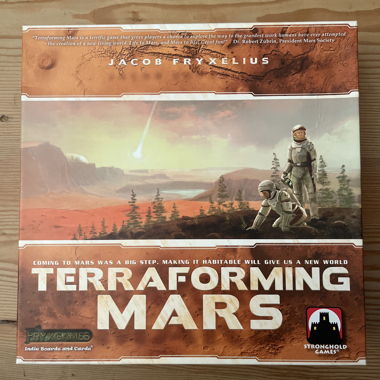 Jeu de société Terraforming Mars