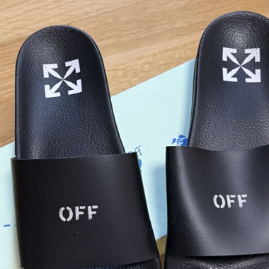 Off-White Pantolette-Slides