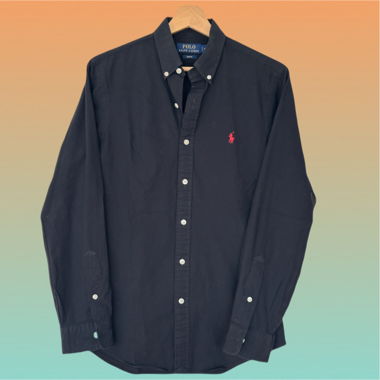 Camicia nera Ralph Lauren