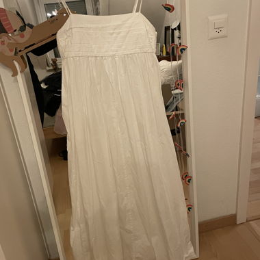 Grazioso abito maxi bianco