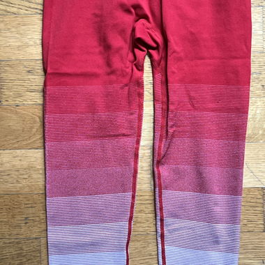 Red Sports Leggings