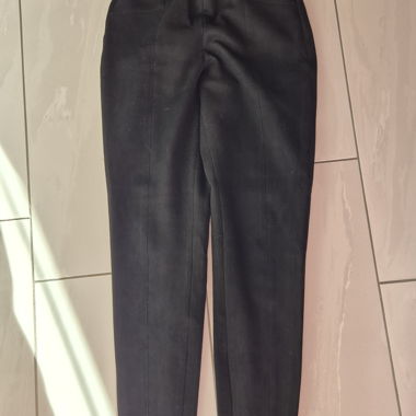 Pantalon ZARA BASIC noir, taille S