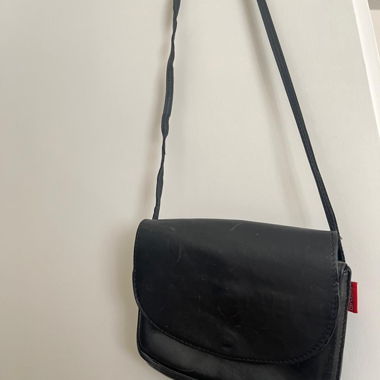 Borsa a tracolla nera Bree