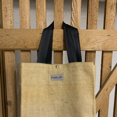 MOMOL Tasche Jutestoff