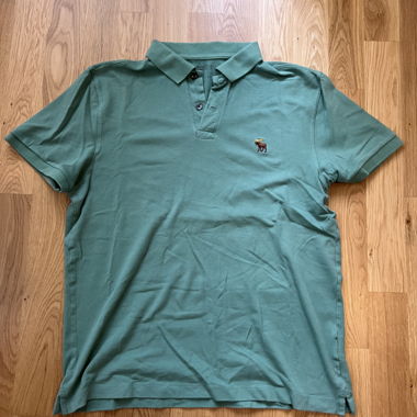 Polo verde Abercrombie & Fitch