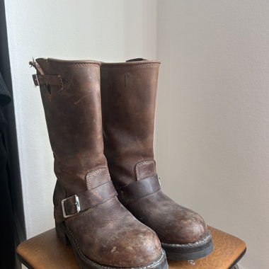 Vintage Buffalo Leather Boots