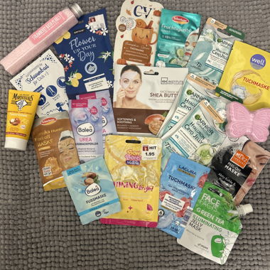 Set de masques pour le visage
