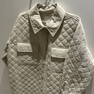 Quilted Overshirt Jacket