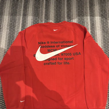 Nike Sweatshirt Rot M