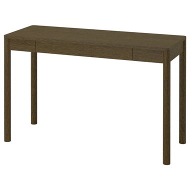 Schreibtisch, braun gebeizt 120x 47cm