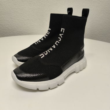 Sneakers tipo calzino nere Armani Exchange – Taglia 37