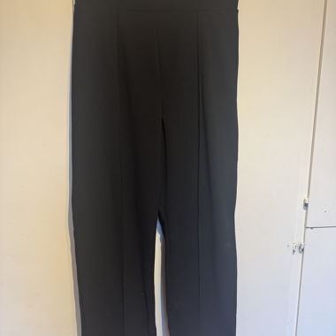 Pantaloni a gamba larga neri H&M XXL