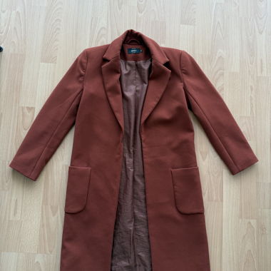Cappotto ONLY in rosso ruggine