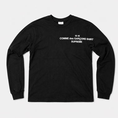 Comme des Garcons x Supreme Longsleeve