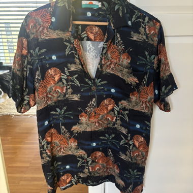 Camicia PT Head con stampa di tigre