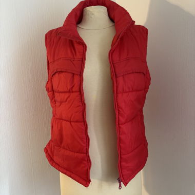 Rote Steppweste LINADRESS