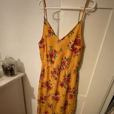 Robe longue d’été à fleurs